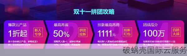 阿里云新年活动：新用户专享ECS云服务器大促销