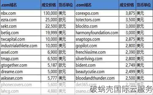 注册域名费用详解：注册com、net和cn域名的费用及相关费用解析