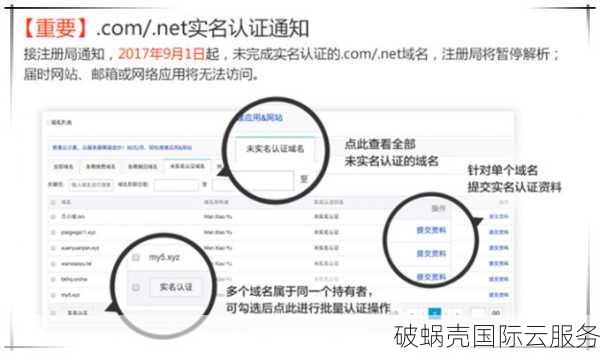 域名注册实名认证详解：个人和企业认证流程及要求