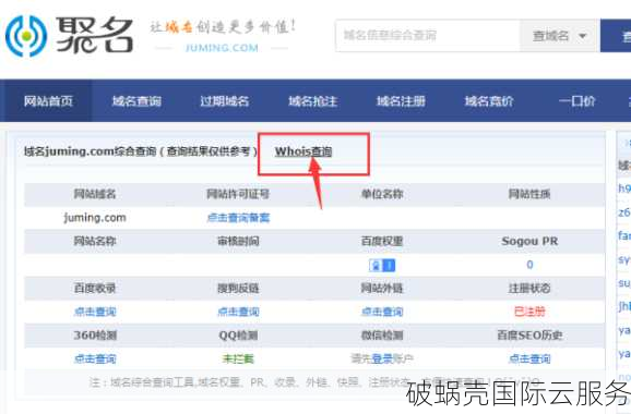 了解Whois查询：探索域名背后的所有者、IP及注册详情